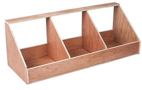 Chicken nesting box wood
