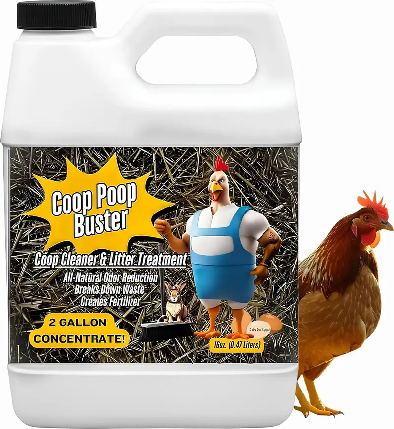 Chicken Coop Cleaner from Coop Poop Buster