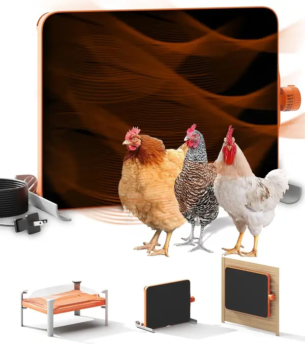 Smart chicken coop heater